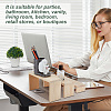 3Pcs 3-Layer Rectangle Wood Minifigures Organizer Display Risers ODIS-WH0038-110-6