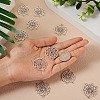 Tibetan Style Alloy Chandelier Components Links TIBE-TAG0001-01-12