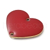 Brass Connector Charms KK-Q051-01C-3