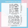 Saint Patrick's Day Carbon Steel Cutting Dies Stencils DIY-WH0309-1613-6