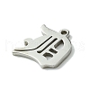 Non-Tarnish 201 Stainless Steel Pendants STAS-B055-01P-D-2
