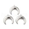 304 Stainless Steel Pendants STAS-I197-018A-P-1