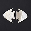 Natural Freshwater Shell Pendant SHEL-H001-02-3