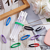 Gorgecraft 18Pcs 9 Styles Silicone Pendant SIL-GF0001-51B-4
