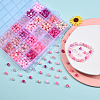 DIY Pink Series Necklace & Bracelet Making Kits DIY-CJ0001-76-4