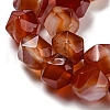 Natural Red Agate Beads Strands G-C085-A05-01-4