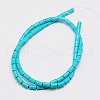 Synthetic Turquoise Beads Strands TURQ-G120-3x5mm-10-2