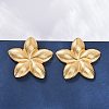 304 Stainless Steel Stud Earrings for Women EJEW-K306-19G-2