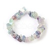 Natural Electroplated Fluorite Beads Strands G-G767-08A-2