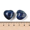 Mother's Day Gifts Dyed Natural Imperial Jasper Heart Palm Stone G-Q021-03A-3