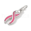 Brass Enamel Charms KK-Q028-30P-01-2