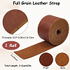 2M Flat AB Grade Cowhide Leather Cord AJEW-WH0479-73E-04-2