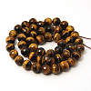 Natural Tiger Eye Beads Strands G-I003-8mm-01-2