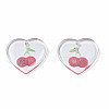 Transparent Resin Pendants RESI-N030-002A-2