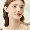 Beebeecraft 6 Pairs Shell Pearl Ball Stud Earrings EJEW-BBC0001-35A-5