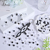 SUNNYCLUE 600Pcs 3 Colors Opaque Plastic Beads KY-SC0001-89-4