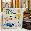 Plastic Reusable Drawing Painting Stencils Templates DIY-WH0172-500-4