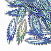 Ion Plating(IP) 304 Stainless Steel Filigree Big Pendants STAS-S108-75-1