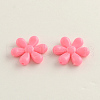 Opaque Acrylic Flower Beads SACR-Q100-M091-2