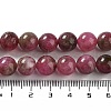 Natural Watermelon Tourmaline Bead Strands G-NH0006-A01-03-5