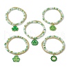 Glass Seed Beaded Multi-strand Bracelets BJEW-MZ00135-2
