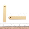 Ion Plating(IP) 304 Stainless Steel Pendants STAS-I311-14B-G-4