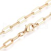 Brass Paperclip Chains MAK-S072-15A-G-2