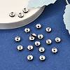 Brass Grade A Rhinestone Spacer Beads RB-A014-Z6mm-02S-2
