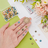   96Pcs 16 Styles Multi-Petal Alloy Enamel Bead Caps FIND-PH0017-97-6