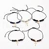 Adjustable Braided Bead Bracelets BJEW-JB04899-1