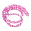 Imitation Jade Glass Beads Strands GLAA-P058-02A-01-2