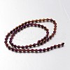 Electroplate Non-magnetic Synthetic Hematite Bead Strands G-F300-32-04-2