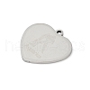 201 Stainless Steel Pendants STAS-F316-40P-02-2