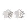 Non-Tarnish 304 Stainless Steel Pendants STAS-B031-21P-2