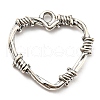 Plated Alloy Pendants PALLOY-D020-01AS-1