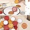 CRASPIRE 100Pcs Adhesive Wax Seal Stickers DIY-CP0011-01A-5