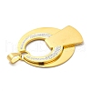 Ion Plating(IP) 304 Stainless Steel Pendants STAS-E184-12G-3