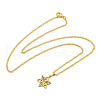 201 Stainless Steel Pendant Necklaces NJEW-H030-07G-2