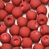 Rubberized Acrylic Beads OACR-G012-05-4