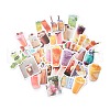 Colorful Bubble Tea Pearl Milk Fruit Tea Stickers DIY-A025-02-1