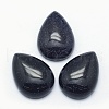 Synthetic Blue Goldstone Cabochons X-G-E491-B-01-1