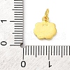 925 Sterling Silver White and Pink Enamel Smiling Face Cloud Charms STER-D303-03G-3