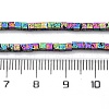 Electroplated Natural Lava Rock Beads Strands G-A256-B01-01A-4