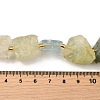 Raw Rough Natural Fluorite Beads Strands G-Z087-B15-5