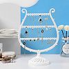 3-Tier Creative PP Plastic Earrings Display Towers PW-WG99671-16-1