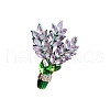 Lavender Enamel Pins PW-WGFB1CB-01-5