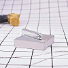 Iron Metal Stamps AJEW-BC0005-39B-3