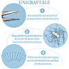 1000Pcs 304 Stainless Steel Eye Pins STAS-UN0058-28P-02-5