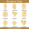 Nickel Decoration Stickers DIY-WH0450-092-2