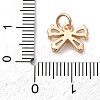 Brass Micro Pave Cubic Zirconia Pendants KK-D378-08KCG-3